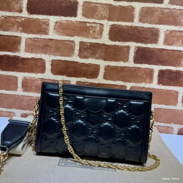 Hyper Peter bag GG leather shoulder GUCCI matelassé 0710